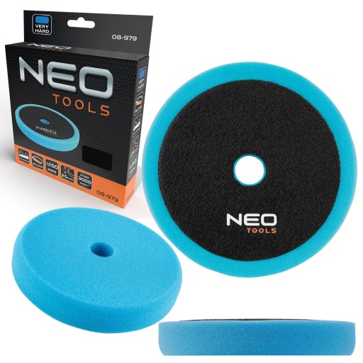NEO TOOLS LEŠTIACA PODLOŽKA 150 X 150 MM X 25 MM VEĽMI TVRDÁ HUBKA 08-979