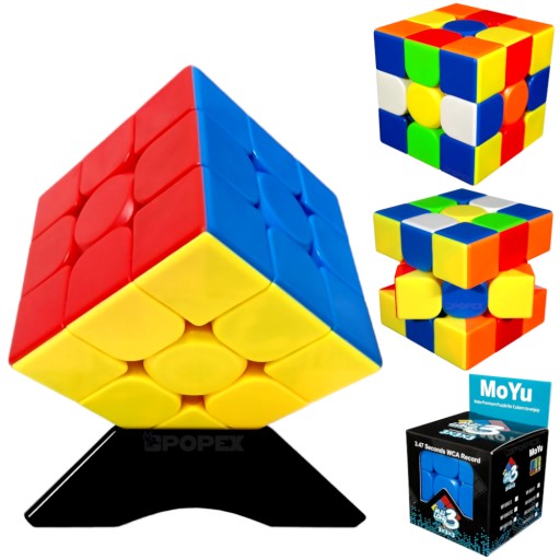 ORIGINÁL 3x3 MOYU MEILONG KOCKY + STOJAN + DARČEK ALGORITHMS