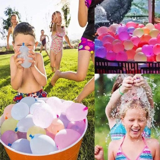 VODNÉ BALÓNY BALÓNOVÉ VODNÉ BOMBY AUTOMATICKÉ + NIT 111ks Śmigus Dyngus