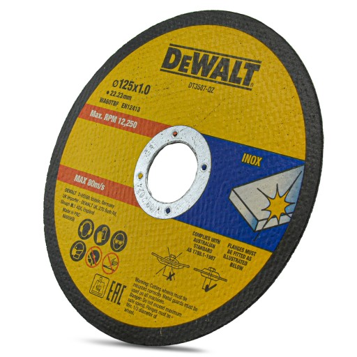 Rezací kotúč Rezací nerezový kovový oceľový plech 125 mm