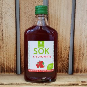 Brusnicová šťava 100% Zielona Tłocznia 200ml