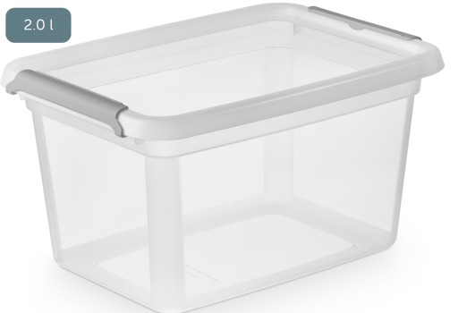 Box Uzavretá plastová nádoba, 2l