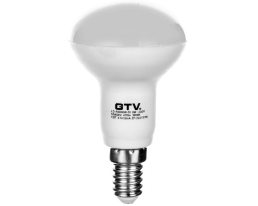 LED žiarovka E14 6W R50 470lm 3000K