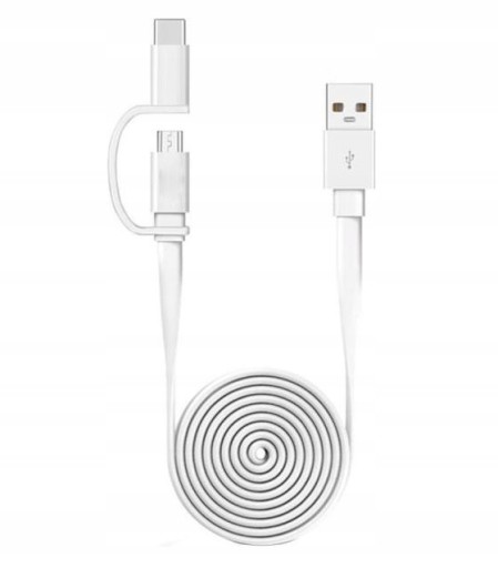 KÁBEL 2V1 MIKRO USB OSVETLENIE IPHONE 100CM