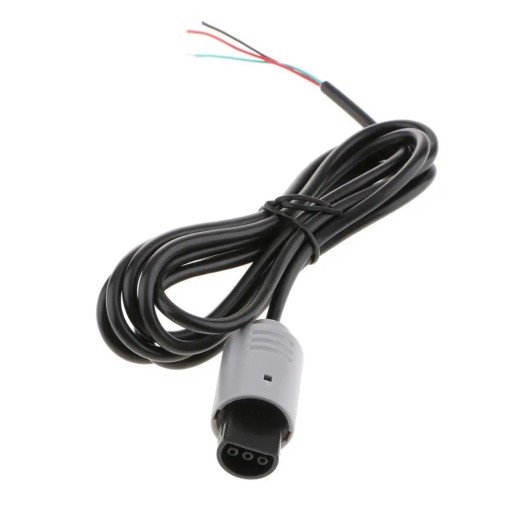 IRIS Cable, kábel na opravu konzoly Nintendo 64 N64, sivá zástrčka