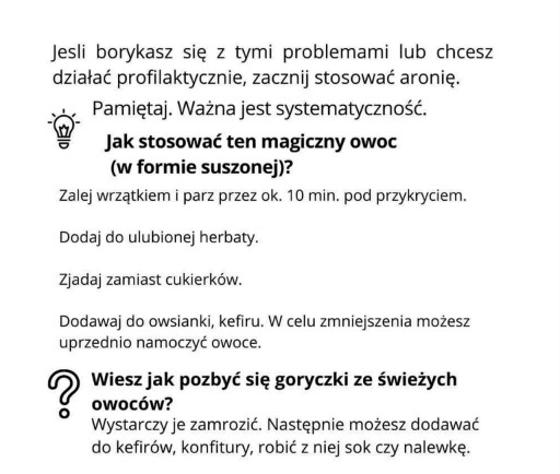 Sušená ARONIA 500g čisté Flavo