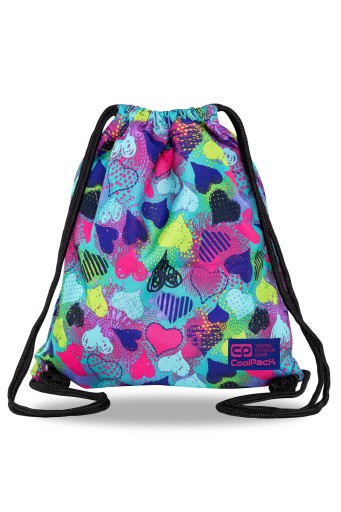 Taška CoolPack Solo Hearts Graffiti