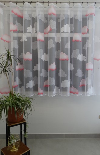 MG CLOUD CLAURTAIN malina 33982 výška 160cm 0,5m pol.