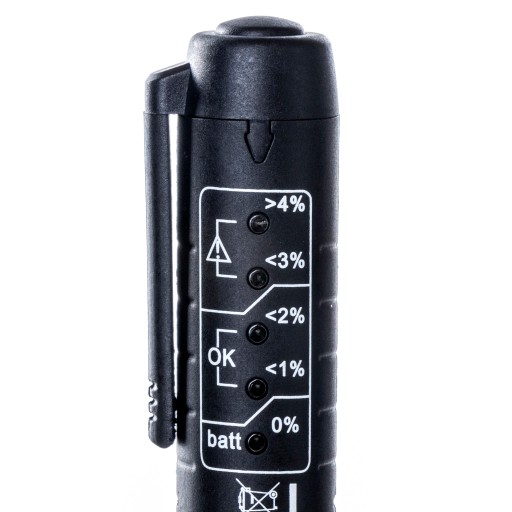 5-LED tester brzdovej kvapaliny