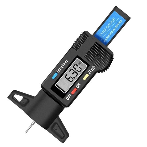DIGITÁLNY METER VÝŠKY BEZÉNU PNEUMATÍK, ELEKTRONICKÉ OPOTREBENIE PNEUMATÍK