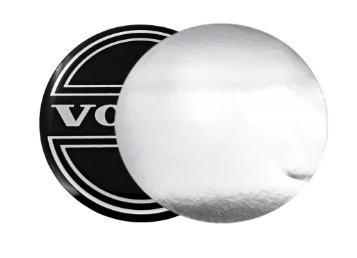 Silikónový emblémový odznak 60mm pre Volvo 6cm