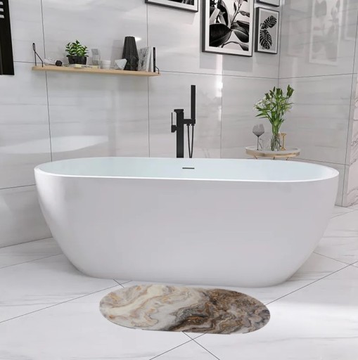 KÚPEĽŇOVÁ PODLOŽKA RÝCHLOSCHNÚCE ABSORBČNÍ PROTIŠMYKOVÝ KOBEREC 40x60