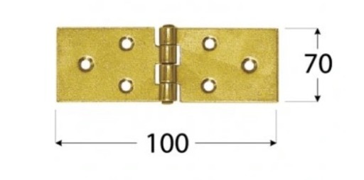 STAVEBNÝ PÁNT 100X70X1,5 MM | DOMAX ZINKOVANIE