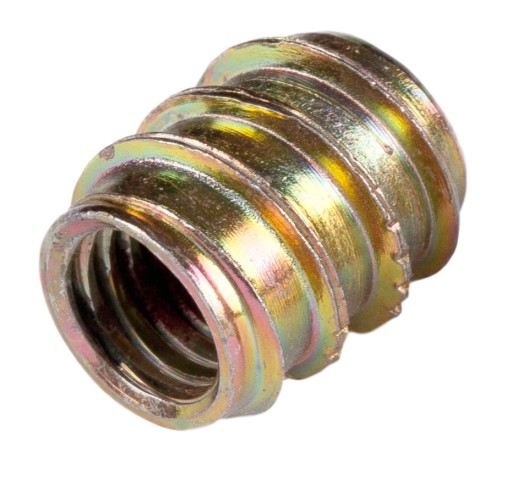 Skrutkovacie puzdro M8 x 15 mm bez nákružku na drevo
