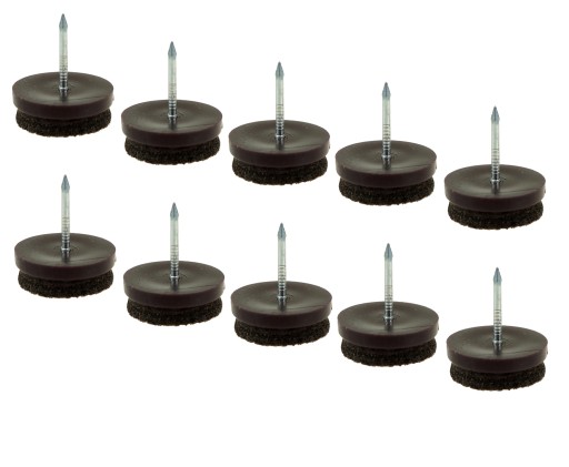 20 x klzák plstená nábytková nožička 24 mm