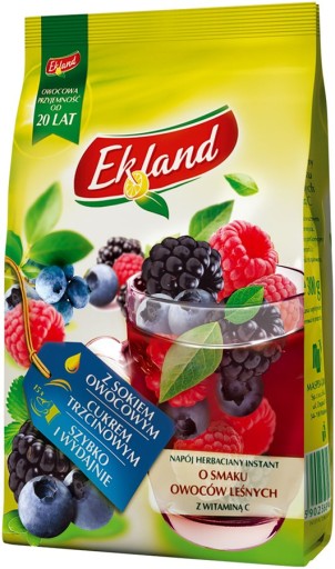 EKLAND Owoce Leśne čajový nápoj 300g
