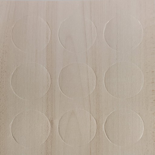 Krycia čiapočka, samolepka Fi20 mm MAPLE