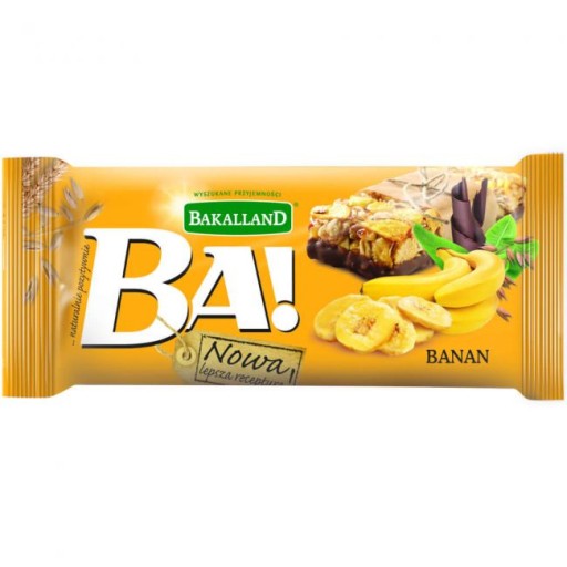 Cereálna tyčinka Bakalland BA! banán 40g OVS