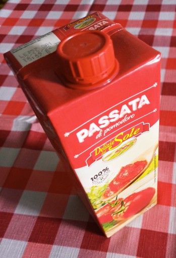 Passata z rajčiakov pestovaných v slnečnom Taliansku