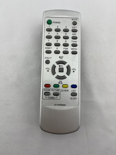 Diaľkové ovládanie pre TV LG 6710V00028S