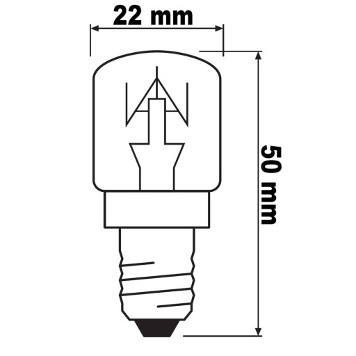 E14 15W žiarovka do rúry OSRAM