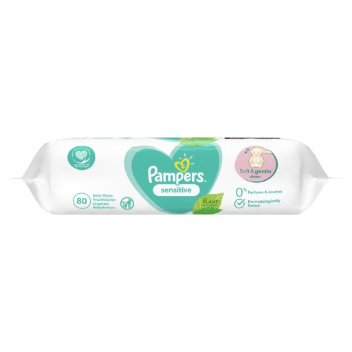 Pampers Sensitive Wipes 1 balenie = 80 obrúskov
