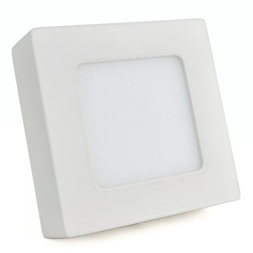 LED TABUĽOVÝ PANEL 6W POVRCHOVÁ MONTÁŽ 540LM EMC Štvorcový