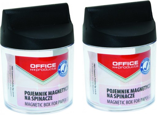 MAGNETICKÝ KONTAJNER NA okrúhle PLÁŠŤANY x 2