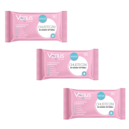 VENUŠA ŠETRNÉ UBRIEŽKY NA INTÍMNU HYGIENU
