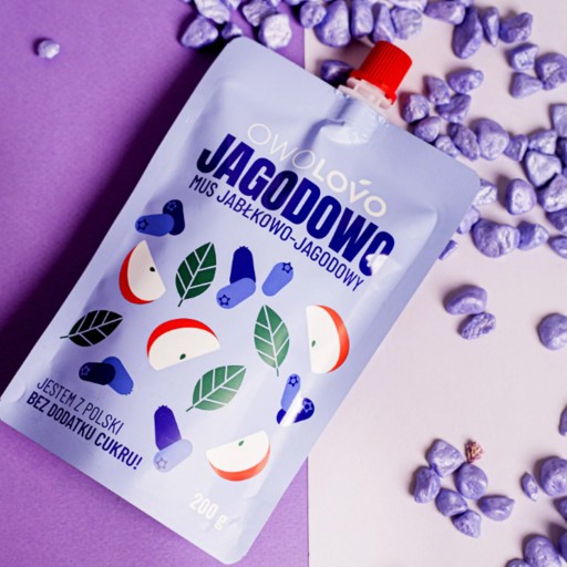 OWOLOVO ovocné bez cukru ČUČORICA - JABLKOVÁ ČUČORICA 200g