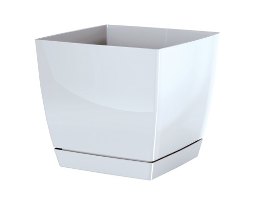 KVETINÁČ SO STOJANOM, priemer 10cm, LESKLÝ