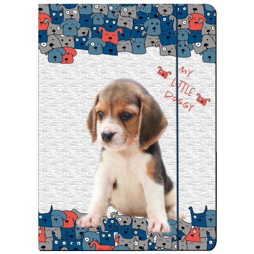 A4 leporelo so zvieratkami DOG DOG DOGS