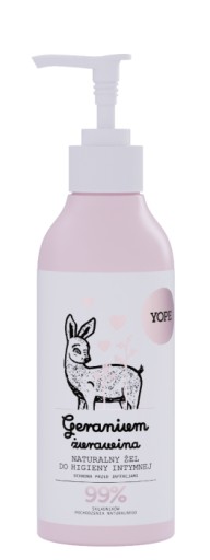 PRÍRODNÝ INTÍMNY HYGIENICKÝ GÉL, 300 ML, YOPE