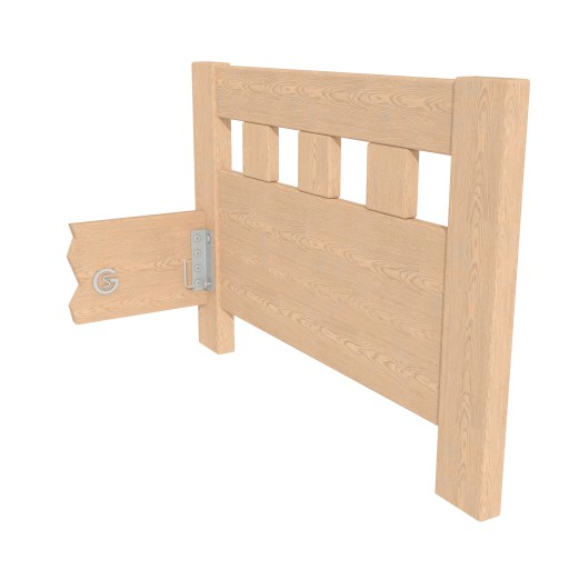 Rohová spojka postele 130 mm silná spojka