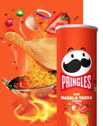 PRINGLES Masala Tadka chipsy 102g Sweet Spicy