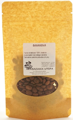 BANÁN 50 g zrniek Mimoriadne lahodná Arabica