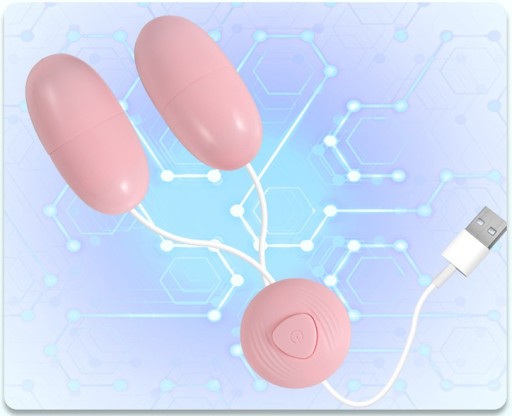 VIBRAČNÉ DVOJVEJCE, GULIČKY S DIAĽKOVÝM NAPÁJANÍM USB