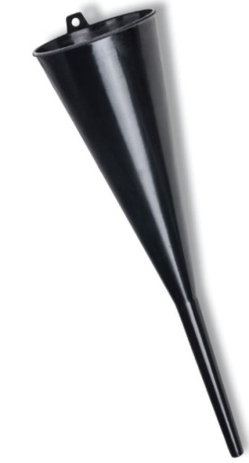 Lievik na prevádzkové kvapaliny, miska 12 cm, dĺžka 46 cm