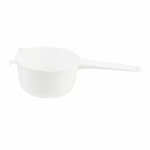 Husté plastové sitko s rukoväťou, 15 cm