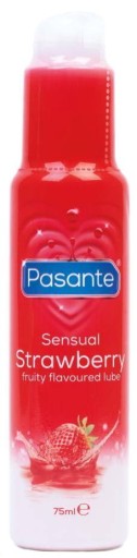 PASANTE STRAWBERRY LUBE Intímny gél s jahodovou príchuťou 75 ml na vodnej báze