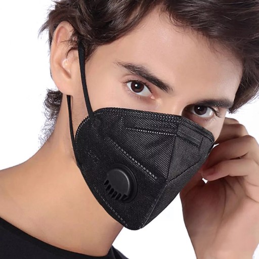 5x FFP2 ANTI-SMOGOVÁ MASKA KN95 PROTIPRACHOVÁ MASKA