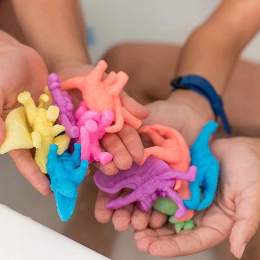 12x DINOSAUR RASTÚCI VO VODE KÚZELNÝ LAHOVACÍ KÚPEĽ PINIATA HRY