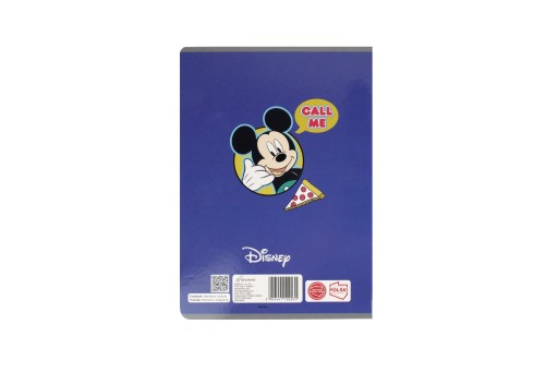 Štvorcový zápisník Mickey Mouse A5