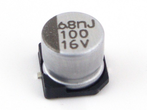 KONDENZÁTORY 100uF / 16V ULTRALOWESR 105* SMD 5KS