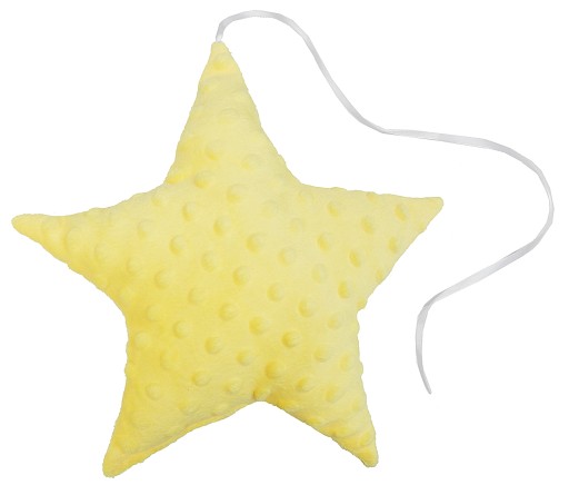 MINKY STAR / prívesok, vankúš 27cm Belbi