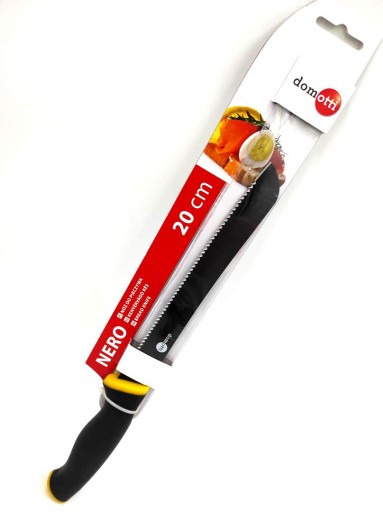 NÔŽ NOŽE NA CHLIEB DOMOTTI NERO 20 CM