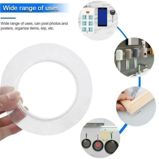 Nano páska, pevná, obojstranná, vodeodolná |