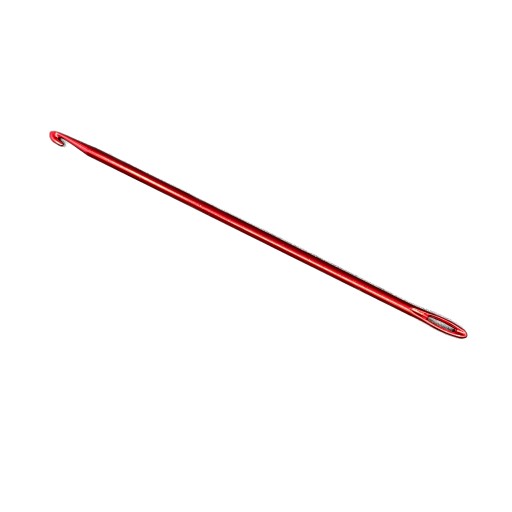 Hliníkový háčik s očkom SKC 4mm