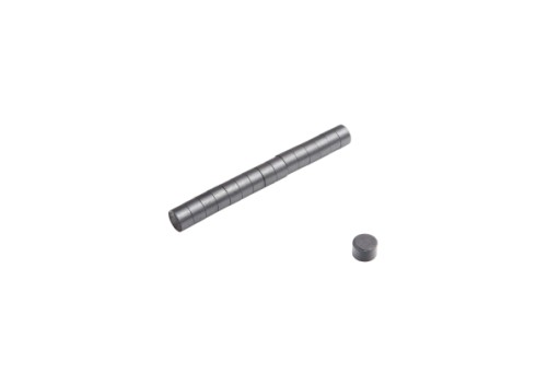 Cylindrický feritový magnet MW 8x5 F30, sada 10 kusov