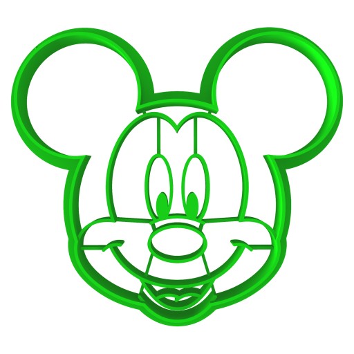 Vykrajovač na sušienky Mickey Mouse 2 8 cm